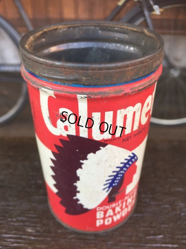 画像5: Vintage Calumet Baking Powder Can 1/2lb (J45)