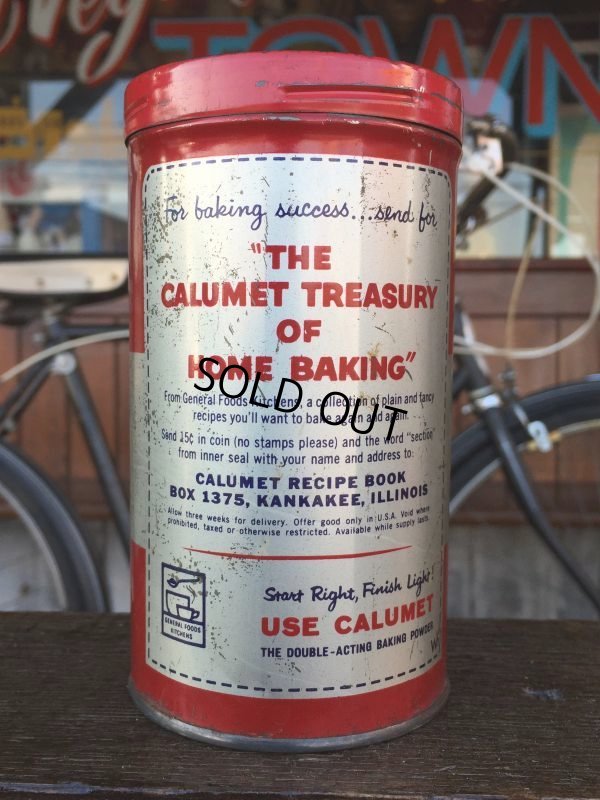 画像3: Vintage Calumet Baking Powder Can 1lb (J46)