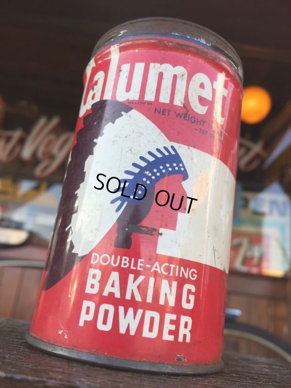 画像7: Vintage Calumet Baking Powder Can 1/2lb (J45)