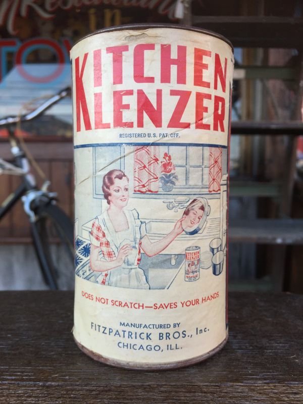 画像1: Vintage Kitchen Klenzer Can (J42) 
