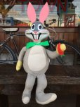 画像1: 70s Vintage Bugs Bunny Pull String Talking Doll (J053) (1)