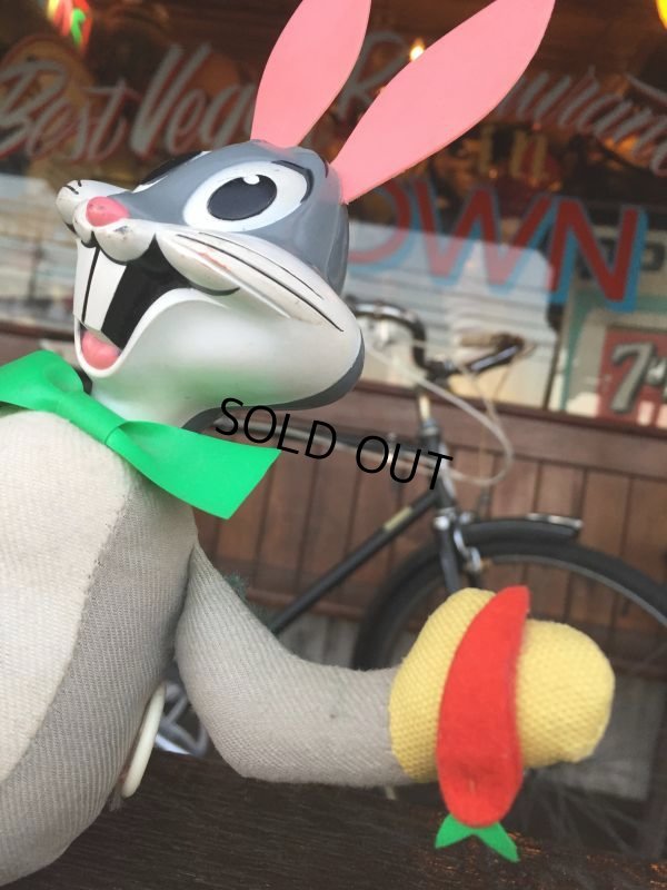画像5: 70s Vintage Bugs Bunny Pull String Talking Doll (J053)
