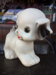 画像2: 50s Vintage Sun Rubber Squeak Toy Puppy (J055) (2)