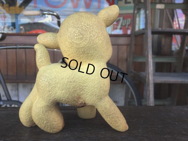 画像3: 50s Vintage Rempel Squeak Toy Little Sheep Lamb (J056)