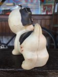 画像7: 50s Vintage Sun Rubber Squeak Toy Puppy (J054)