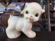 画像1: 50s Vintage Sun Rubber Squeak Toy Puppy (J055) (1)