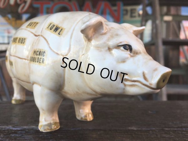画像5: Vintage Ceramic Pig Piggy Bank (J058)