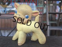 50s Vintage Rempel Squeak Toy Little Sheep Lamb (J056)