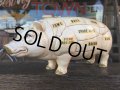 Vintage Ceramic Pig Piggy Bank (J058)