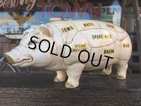 Vintage Ceramic Pig Piggy Bank (J058)