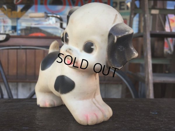 画像3: 50s Vintage Sun Rubber Squeak Toy Puppy (J054)