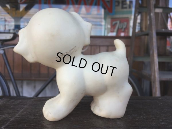 画像3: 50s Vintage Sun Rubber Squeak Toy Puppy (J055)