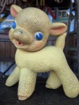 画像9: 50s Vintage Rempel Squeak Toy Little Sheep Lamb (J056)