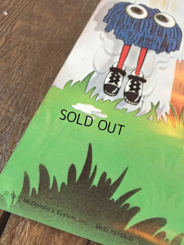 画像5: 70s Vintage McDonalds Poster Sign Ronald McDonald (J064) 