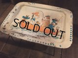 60s Vintage Hanna Barbera Yogi Bear TV Tray (J068)