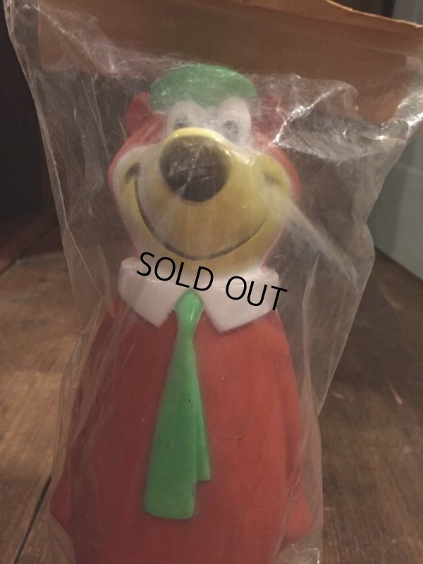 画像9: 70s Vintage Hanna Barbera Yogi Bear Squeeze Toy MIP (J067)