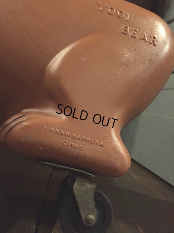 画像9: 60s Vintage Hanna Barbera Yogi Bear Ride On(J066)