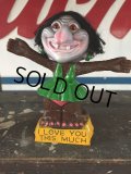 70s Vintage Berries Troll Nodder Bobblehead (J069)