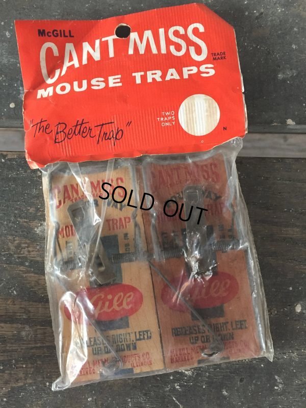 画像2: Vintage Mouse Traps Dead Stock (J072)