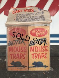 Vintage Mouse Traps Dead Stock (J072)
