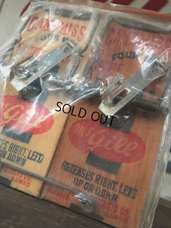 画像4: Vintage Mouse Traps Dead Stock (J072)