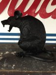 画像3: Vintage Halloween Scary Monster Black Rat (J074)