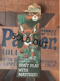 60s Vintage Smokey Bear Souvenir Collectible (J081) 