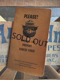 60s Vintage Smokey Bear Souvenir Collectible (J083) 