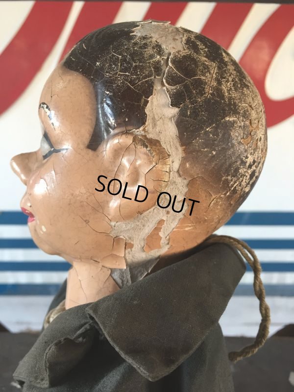 画像4: Vintage Charlie McCarthy Composition Ventriloquist Doll (J086)