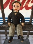 画像2: 30s Vintage Charlie McCarthy Composition Ventriloquist Doll (J087) (2)