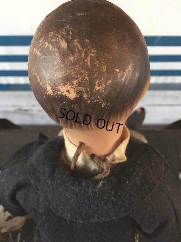 画像8: 30s Vintage Charlie McCarthy Composition Ventriloquist Doll (J087)