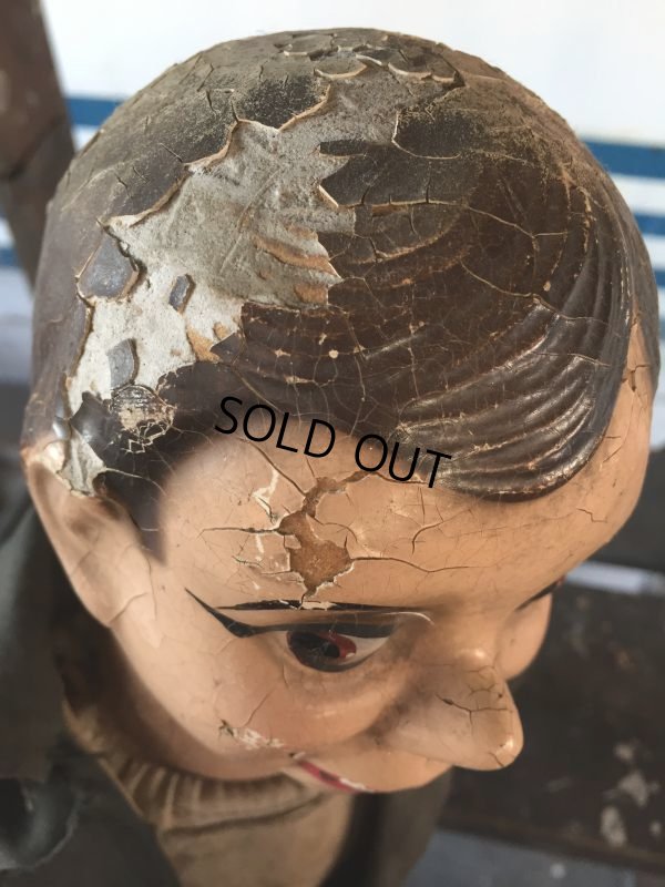 画像7: Vintage Charlie McCarthy Composition Ventriloquist Doll (J086)