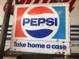 画像1: 70s Vintage Soda Pepsi Metal Sign( (J092) (1)