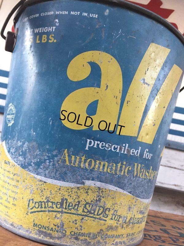 画像8: 50s Vintage All Automatic Washers Bucket   (J102)