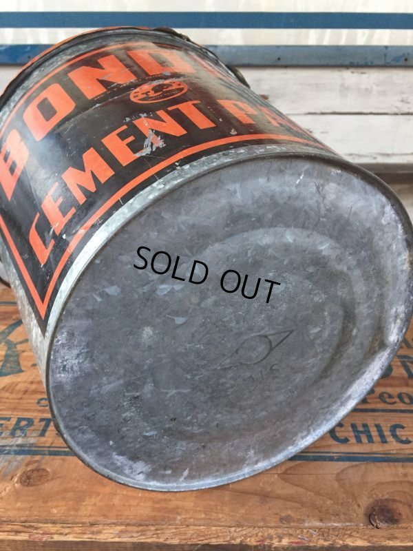 画像5: Vintage Bondex Cement Paint Bucket  (J103)