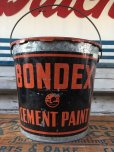 画像1: Vintage Bondex Cement Paint Bucket  (J103) (1)