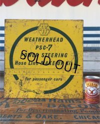 Vintage Metal Box WEATHERHEAD HOSE LINE MAKE-UP KIT (J105)