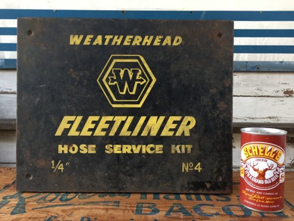 画像1: Vintage Metal Box FLETLINED HOSE SERVICE KIT (J106)