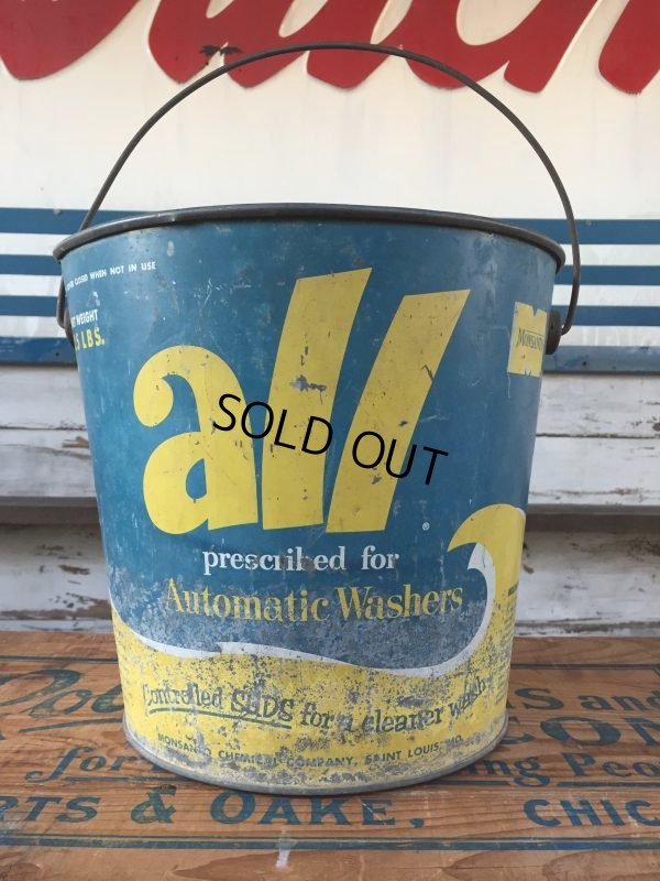 画像3: 50s Vintage All Automatic Washers Bucket   (J102)