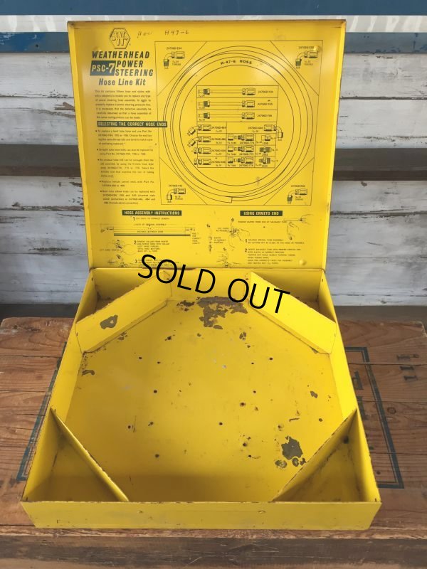 画像3: Vintage Metal Box WEATHERHEAD HOSE LINE MAKE-UP KIT (J105)