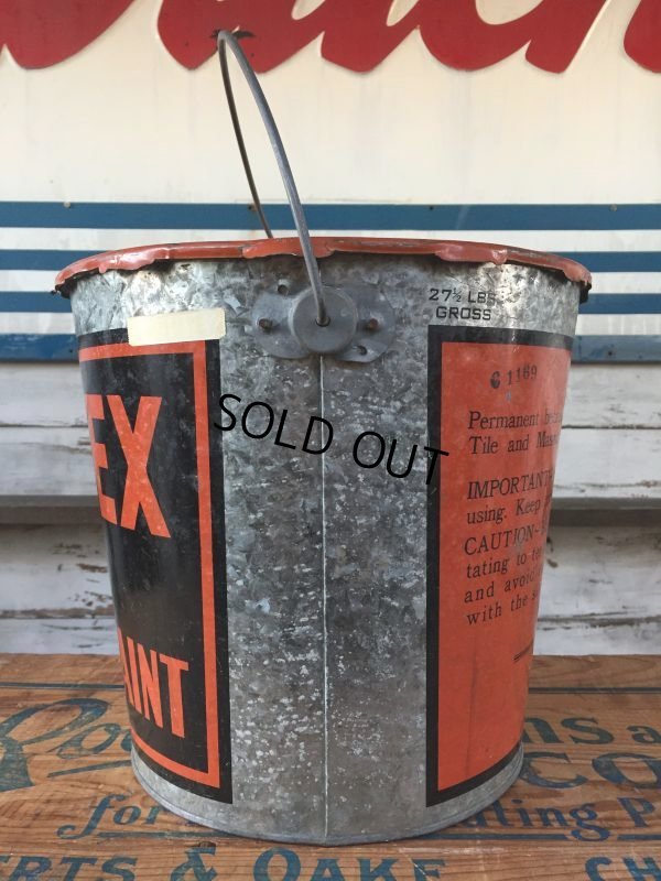 画像2: Vintage Bondex Cement Paint Bucket  (J103)