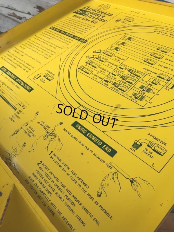 画像4: Vintage Metal Box WEATHERHEAD HOSE LINE MAKE-UP KIT (J105)