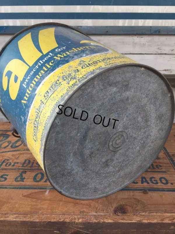 画像5: 50s Vintage All Automatic Washers Bucket   (J102)