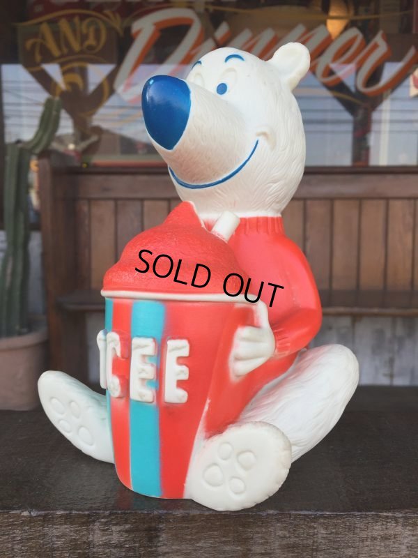 画像2: 【SALE】 70s Vintage ICEE BEAR Bank (J123) 