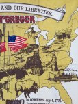 画像3: 70s Vintage McGREGOR 1776-1976 BI-CENTENARY U.S.A. Banner (J120)
