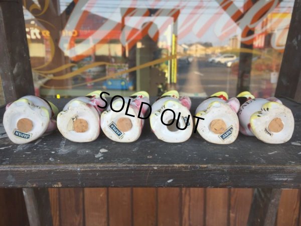 画像5: Vintage Rooster Spice Containers Set (J124)