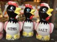 画像7: Vintage Rooster Spice Containers Set (J124)