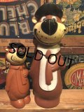 60s Vintage Yogi Bear Big Size Bank (J145) 