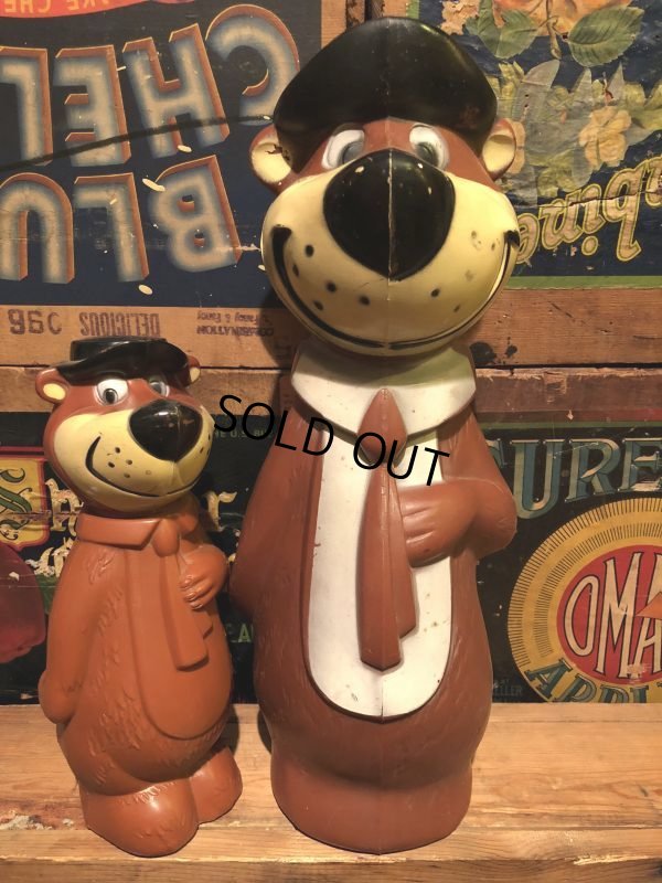 画像1: 60s Vintage Yogi Bear Big Size Bank (J145) 