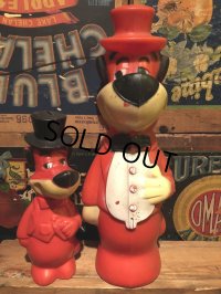 60s Vintage Huckleberry Hound Big Size Bank (J144) 